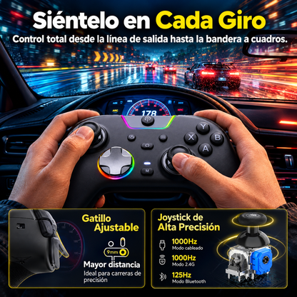 EasySMX X05Pro| Mando Gaming Inalámbrico de Precisión