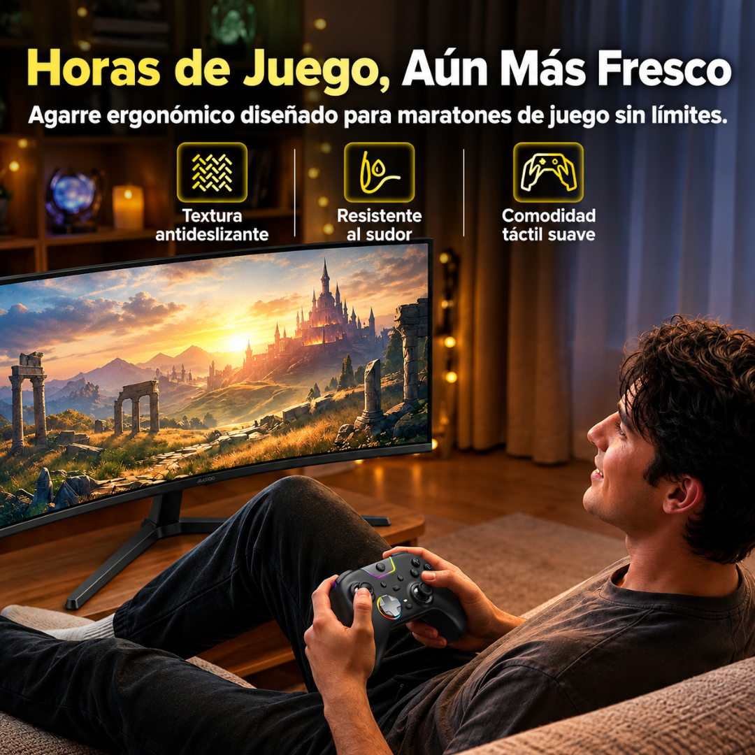 EasySMX X05Pro| Mando Gaming Inalámbrico de Precisión